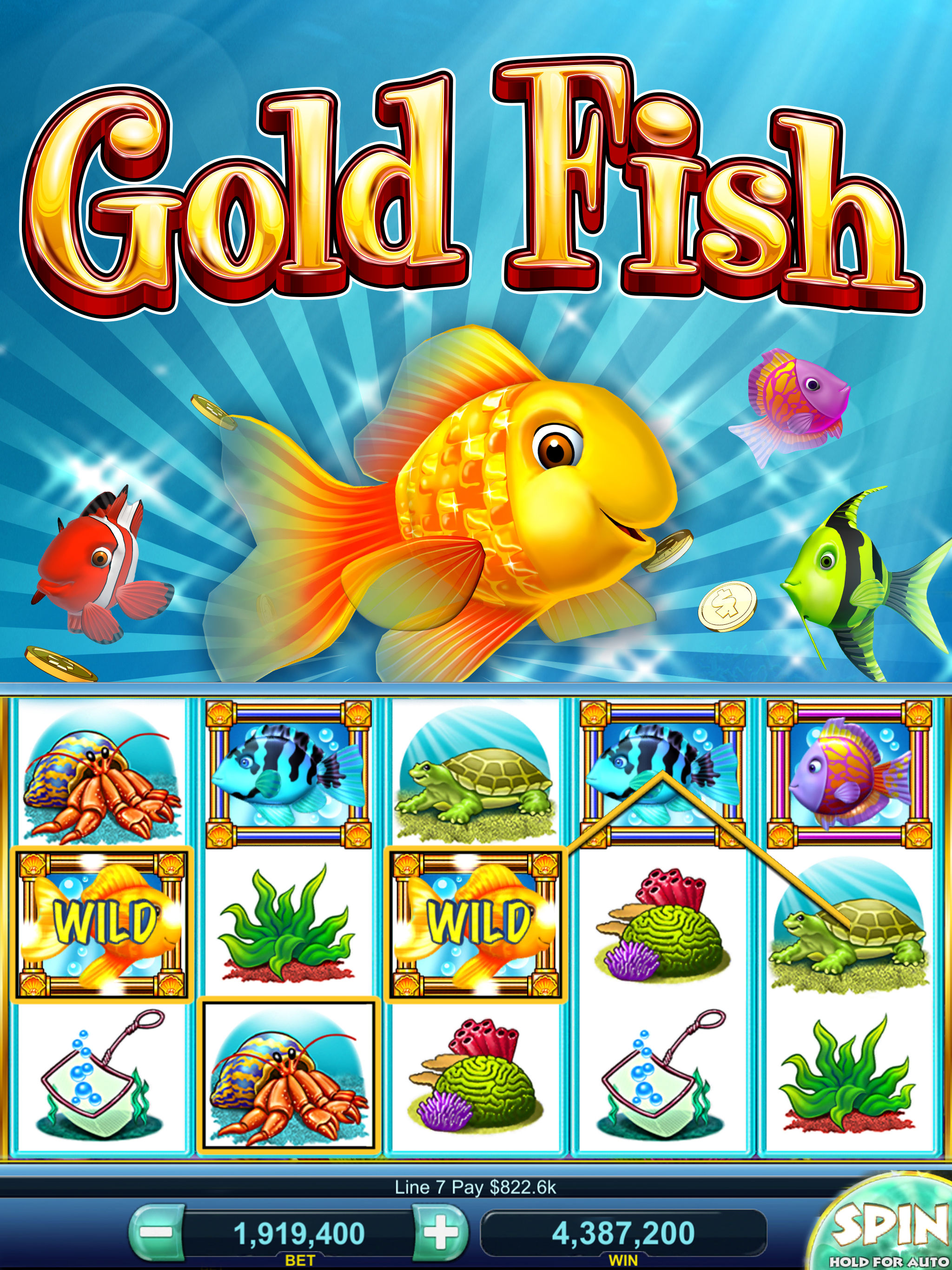 Gold fish casino slots games